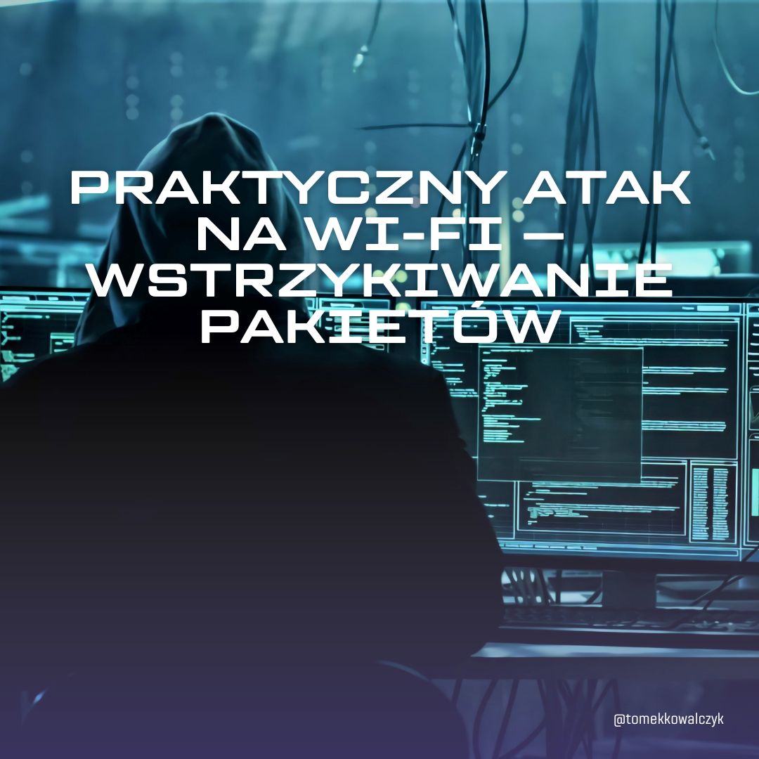 Praktyczny atak na Wi-Fi - wstrzykiwanie pakietów